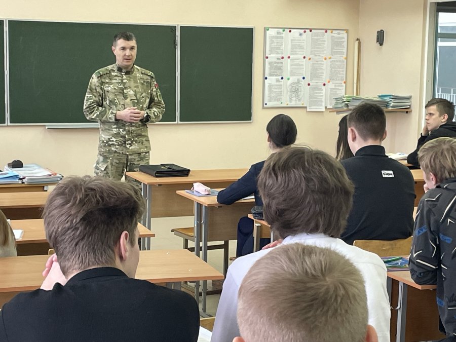 Профориентационная встреча с представителем ИК№11 